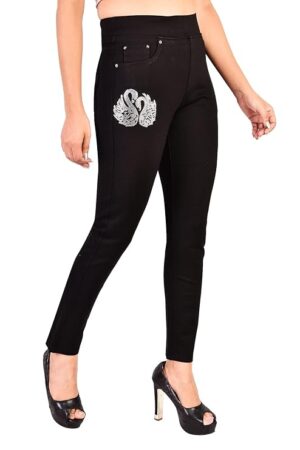 Stylish Black Jeggings for Women