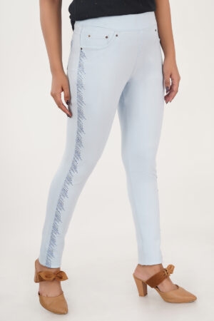 White Jeggings For Women