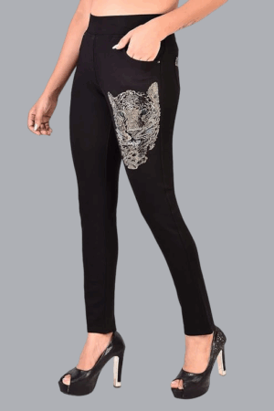 Black Jeggings Slim fit Women’s