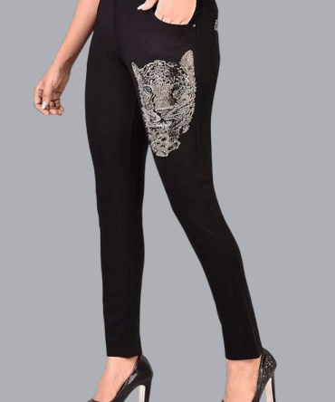 Black Jeggings Slim fit Women’s