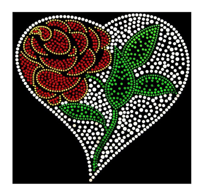 Fashion Women's t-Shirt with Hot-Fix Sequins, Slim Fit, Cute Sparkly Applique Size- (M-4XL) - Image 5