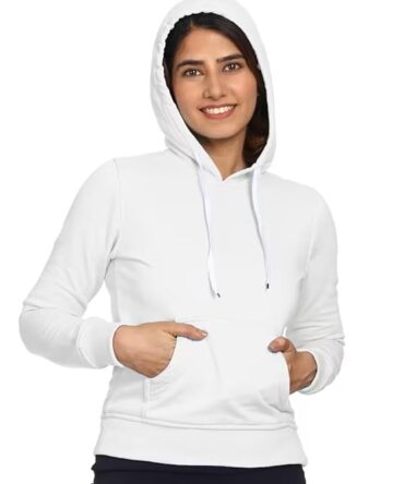 White Hoodies for Women Winter wear Stylish