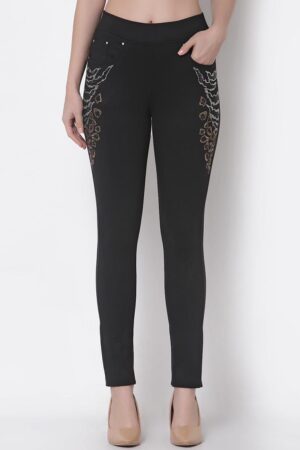 Swarovski Crystals jeggings