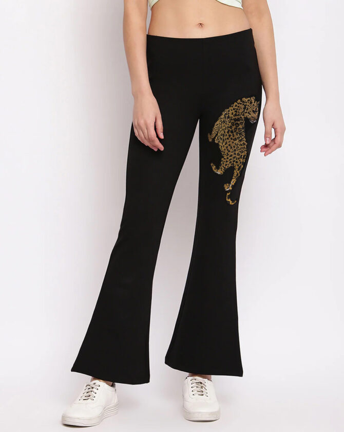 Jeggings Leopard Body Stretchable Pant Slim fit (Size 28-44)