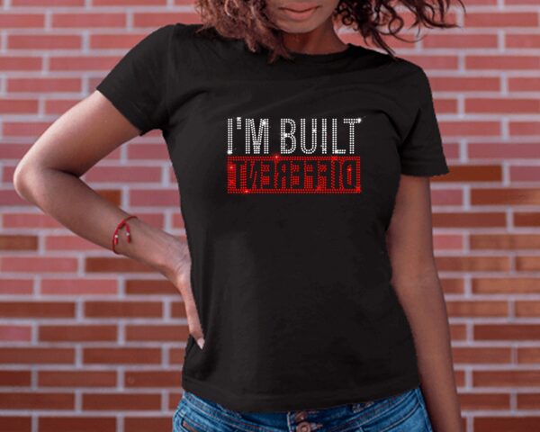 Crystal Rhinestone Design T-Shirt Sticker